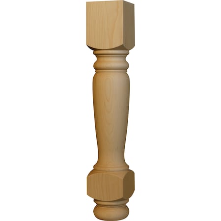 21 X 3 1/2 Heritage End Table Leg In Beech